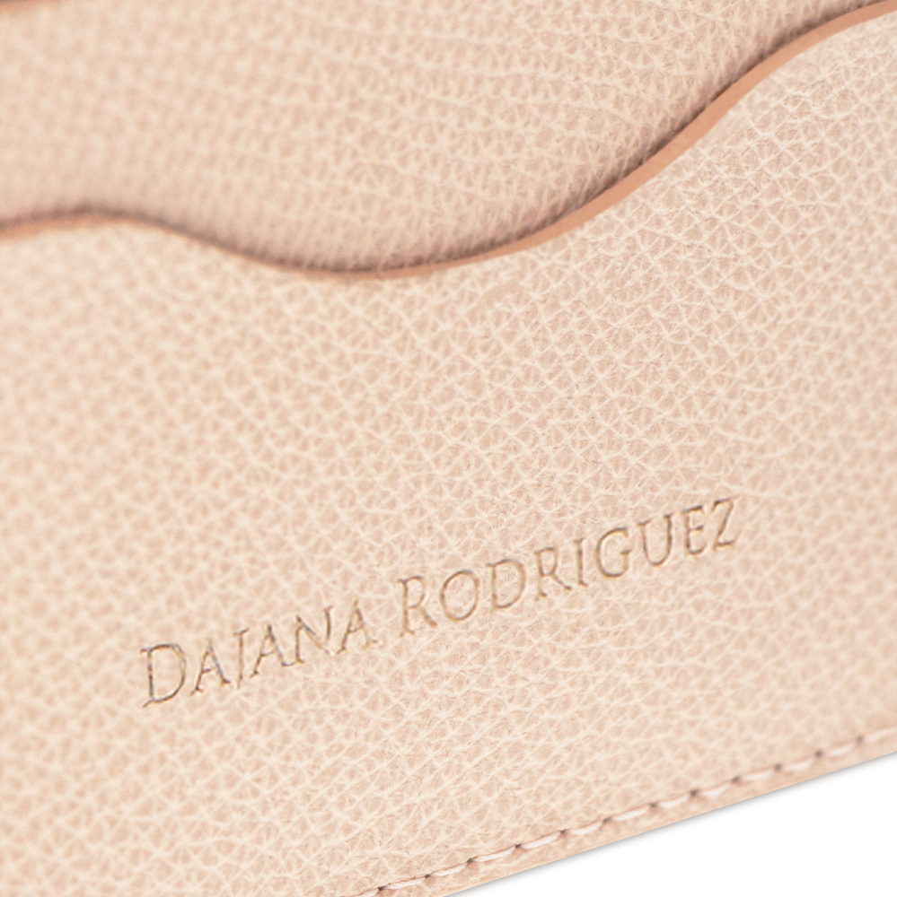 Slim Credit Cardholder Bohemian "NUDE" Gold