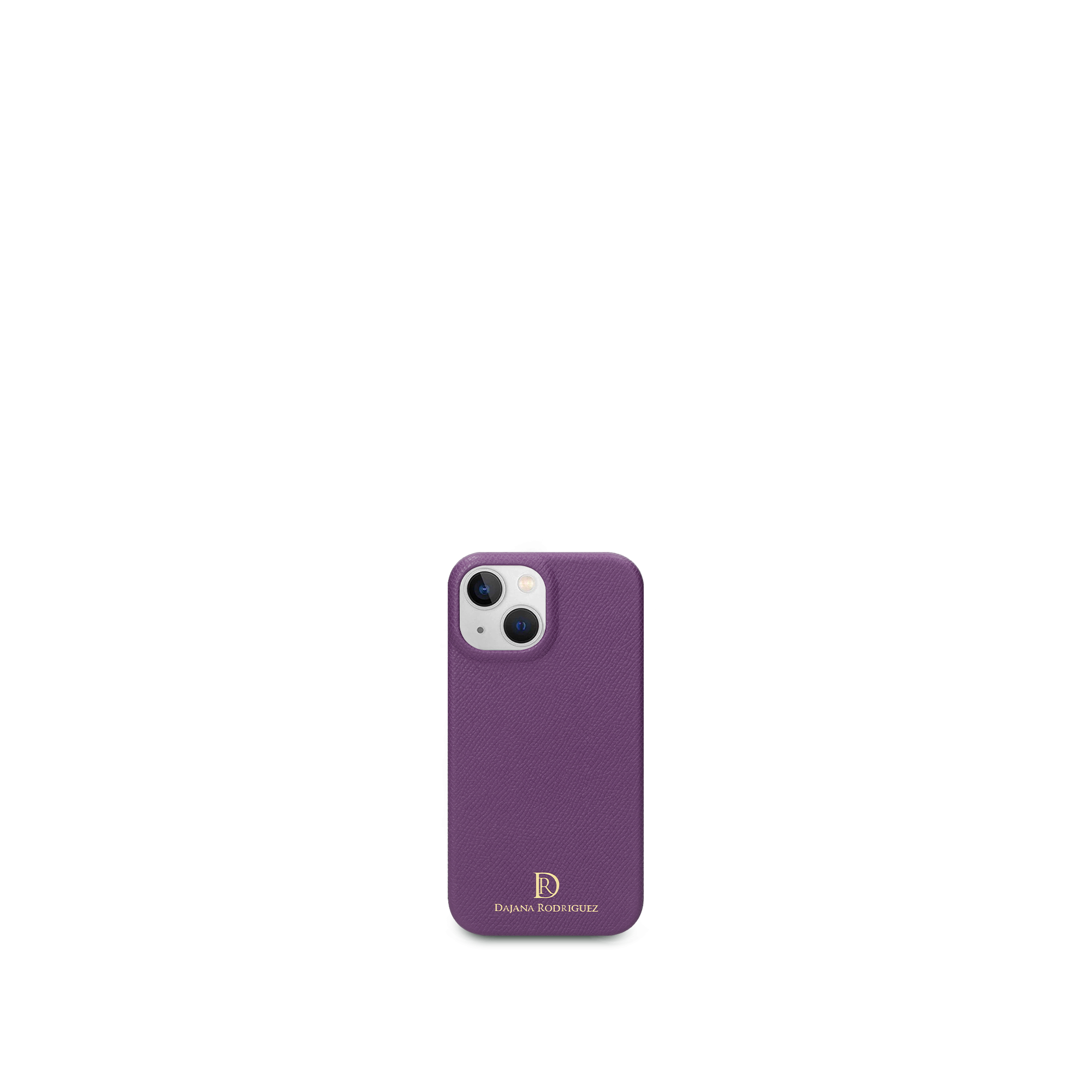 iPhone 13 case "DARK PURPLE" Gold