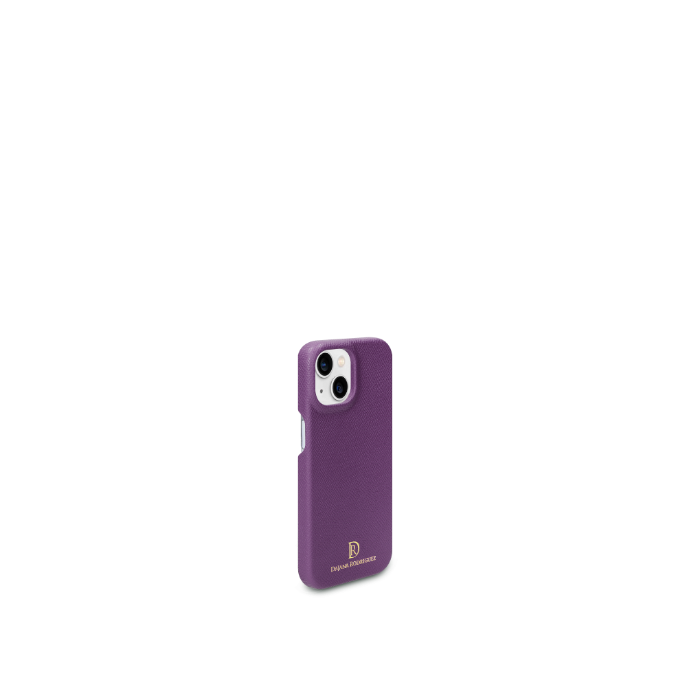 iPhone 13 case "DARK PURPLE" Gold