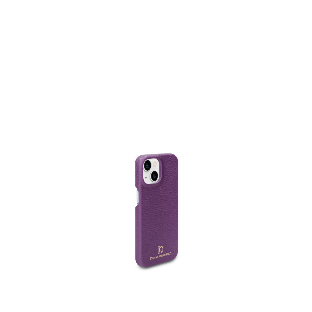 Kryt iPhone 13 Mini "TMAVOFIALOVÝ" Zlatý