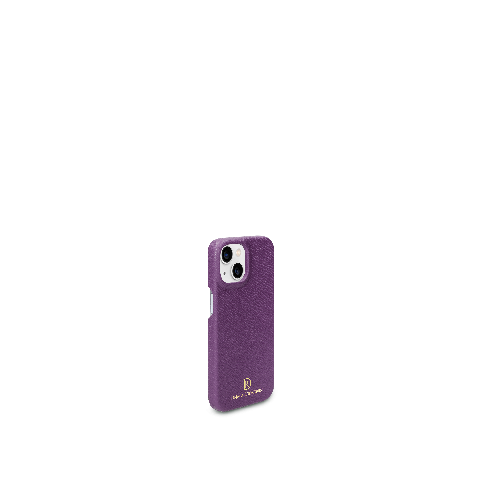 iPhone 13 Mini case "DARK PURPLE" Gold