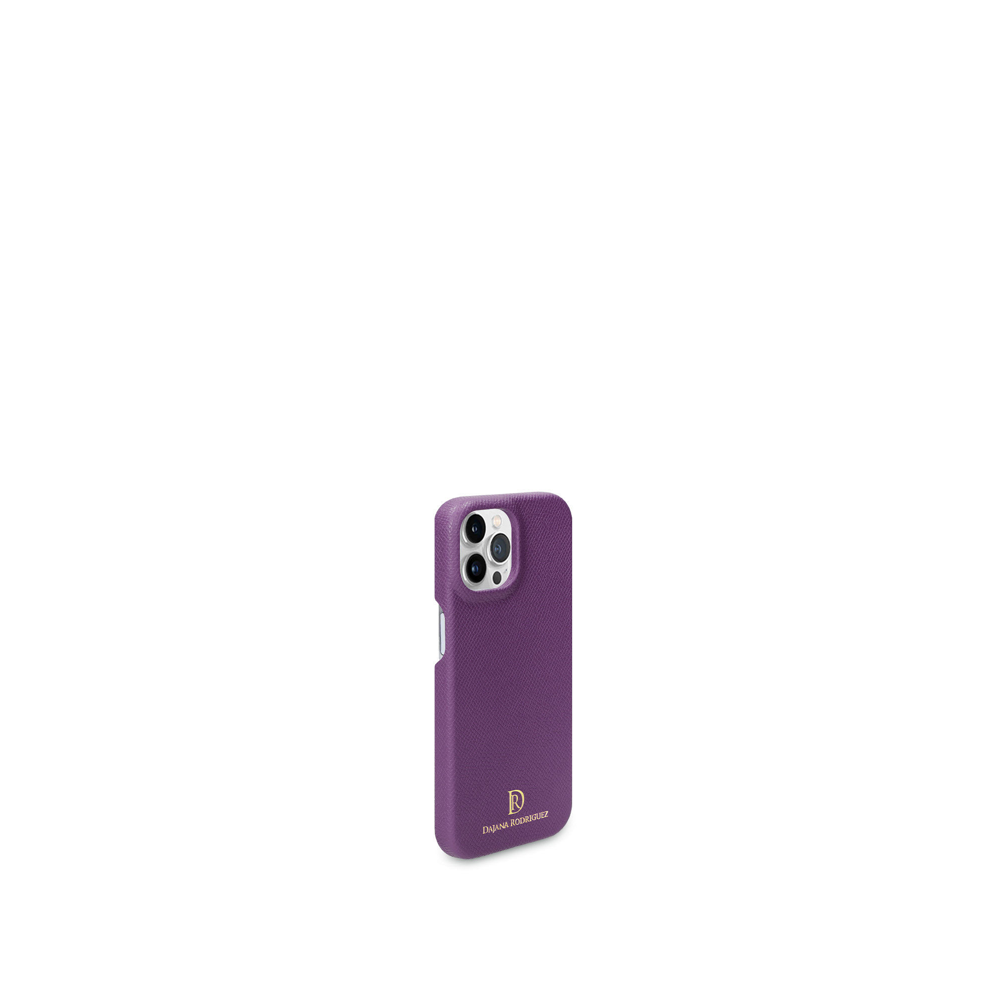 iPhone 13 Pro Max case "DARK PURPLE" Gold