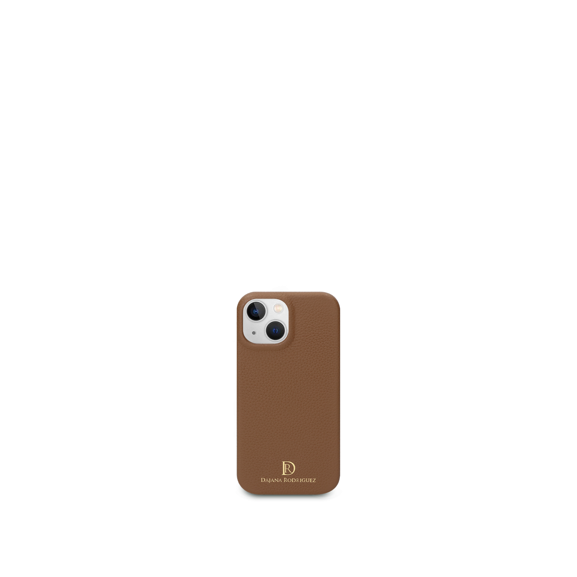 iPhone 13 case "BROWN" Gold