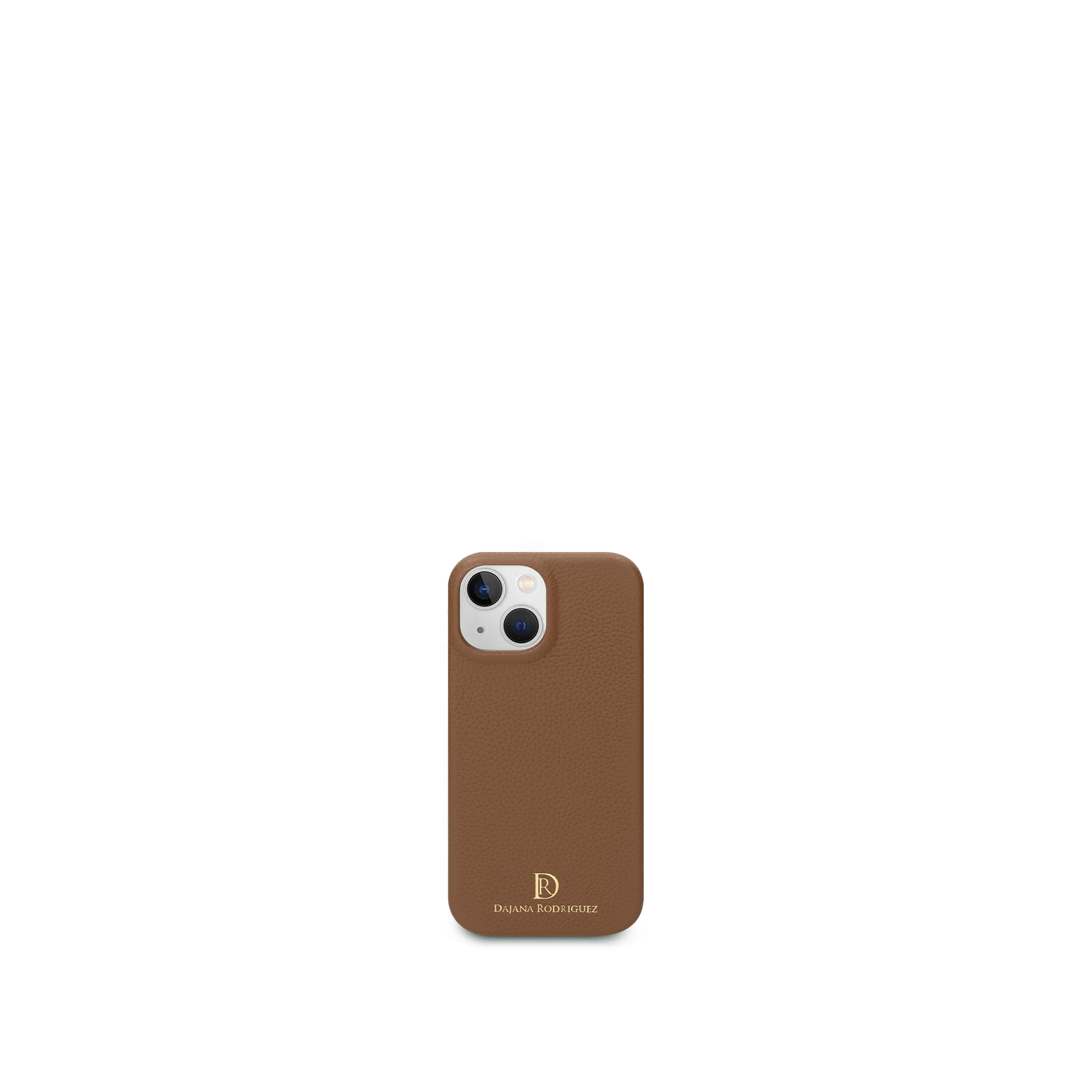iPhone 13 case "BROWN" Gold