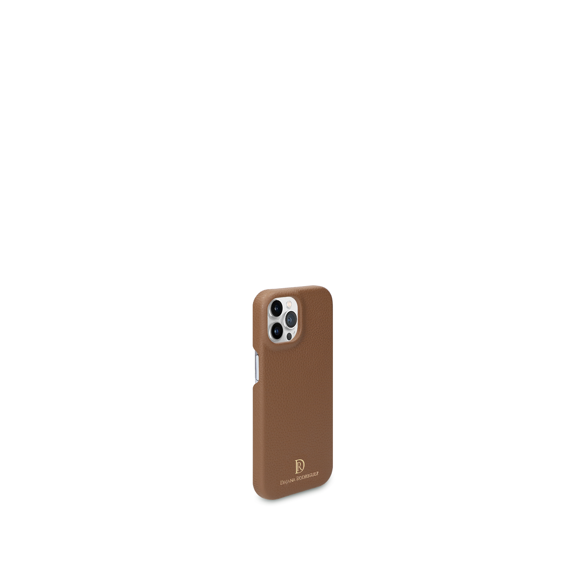 iPhone 13 Pro Max case "BROWN" Gold