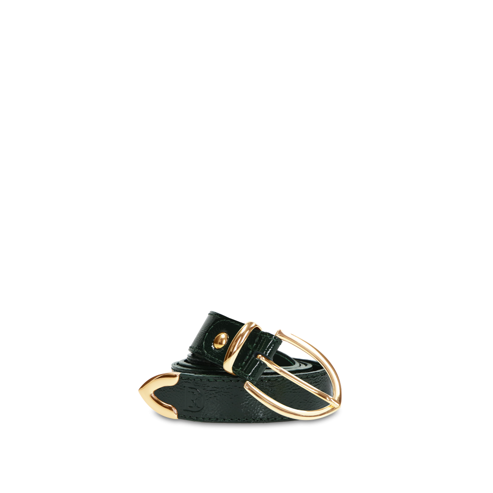 Dámský pásek Lady D "TMAVĚ ZELENÁ"