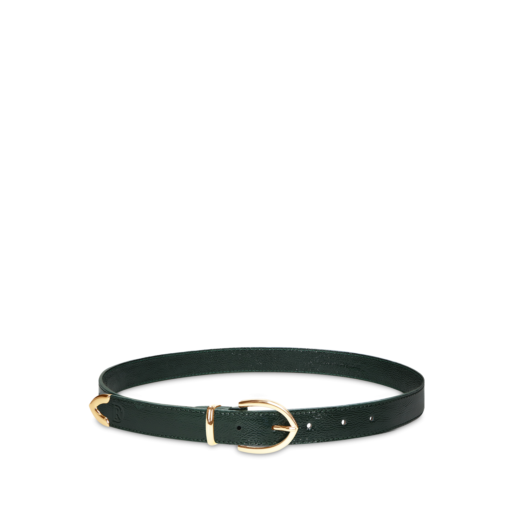 Dámský pásek Lady D "TMAVĚ ZELENÁ"