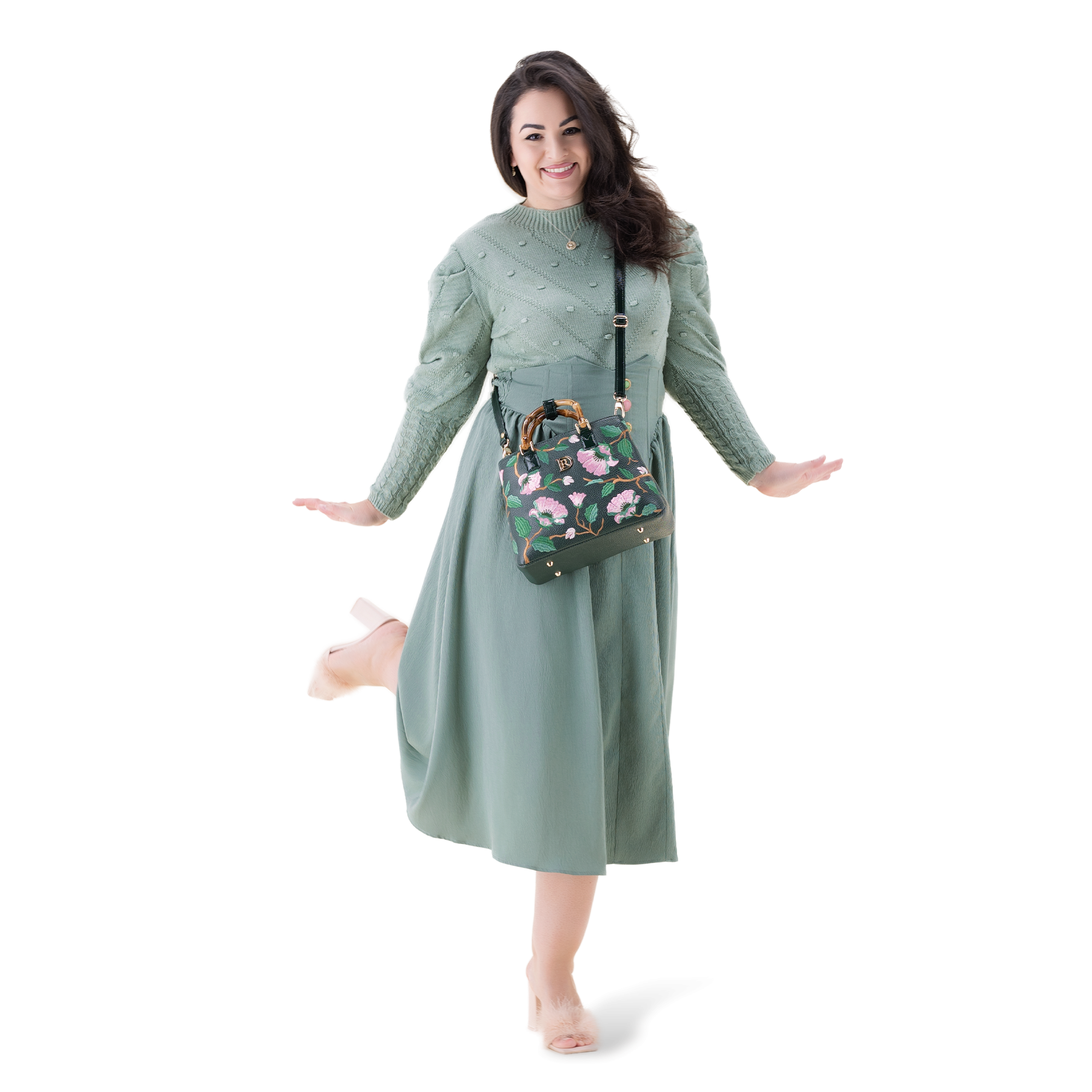 Lisa Lady D "DARK GREEN"