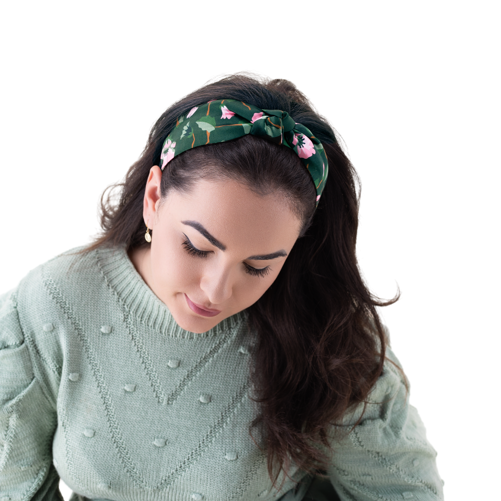 Čelenka Harper Lady D "TMAVĚ ZELENÁ"