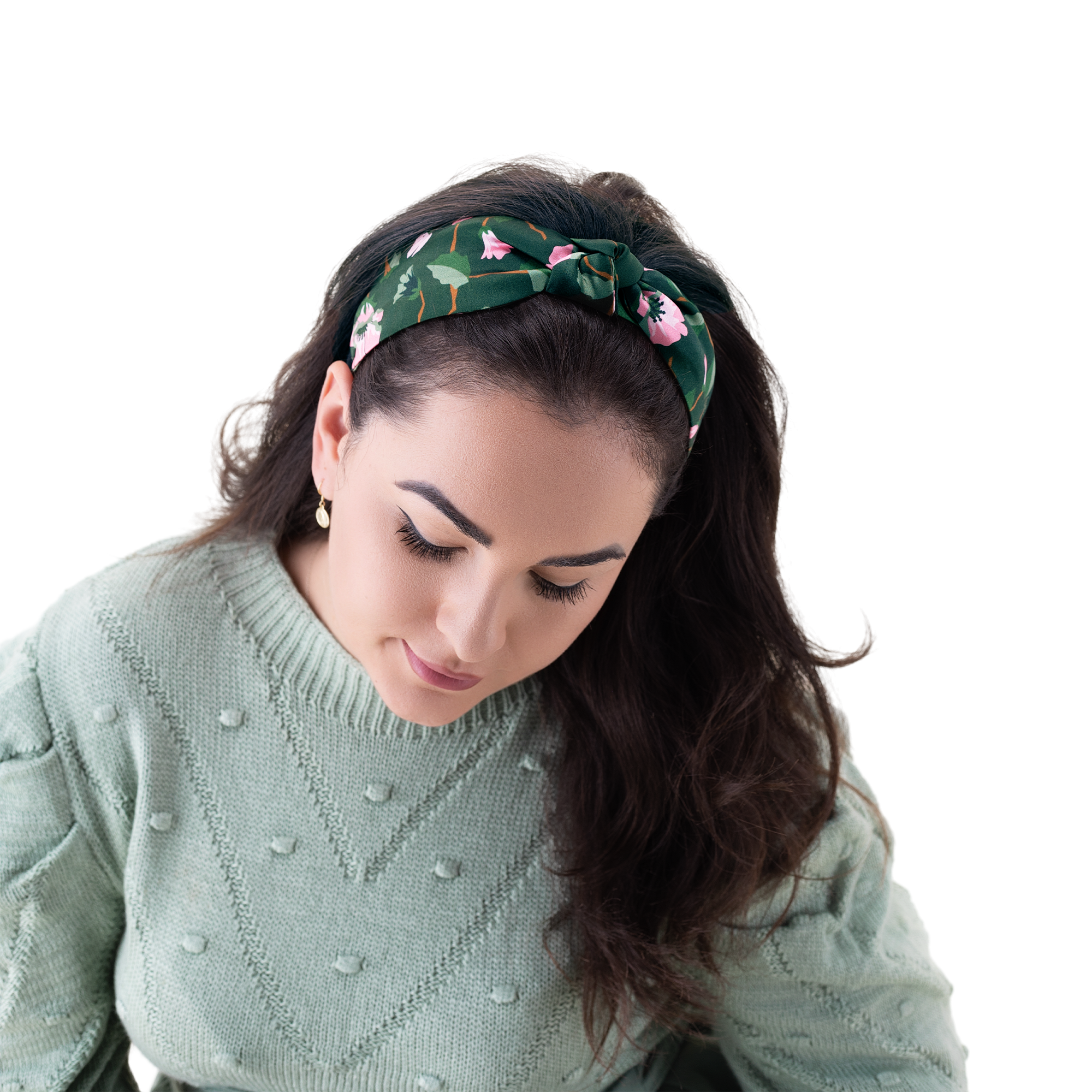 Headband Harper Lady D "DARK GREEN"