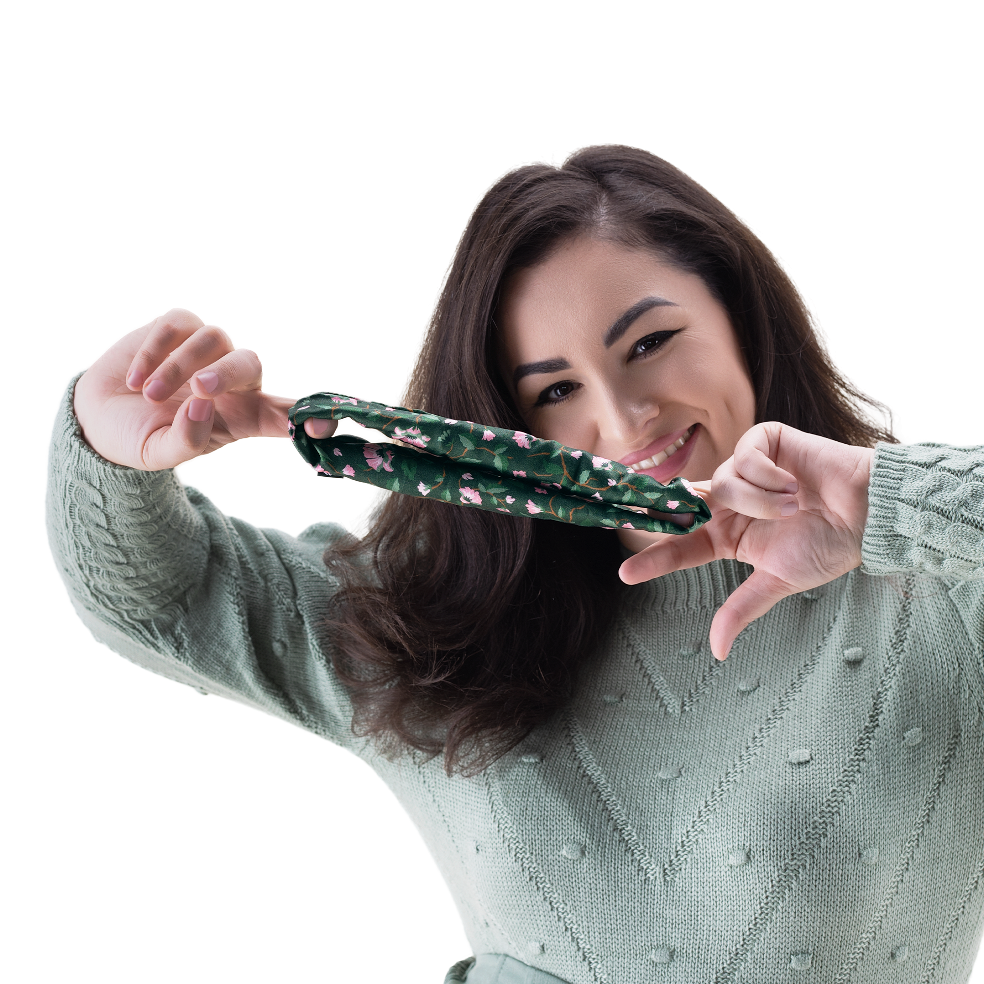 Hair band L Lady D "DARK GREEN"