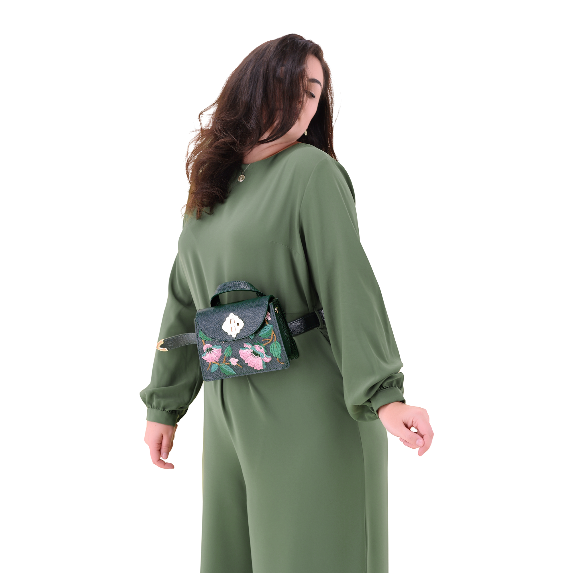 Khloe Lady D "DARK GREEN"