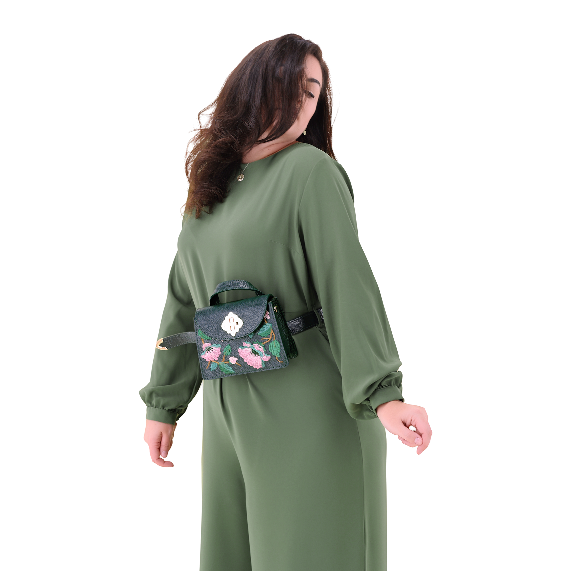 Khloe Lady D "DARK GREEN"