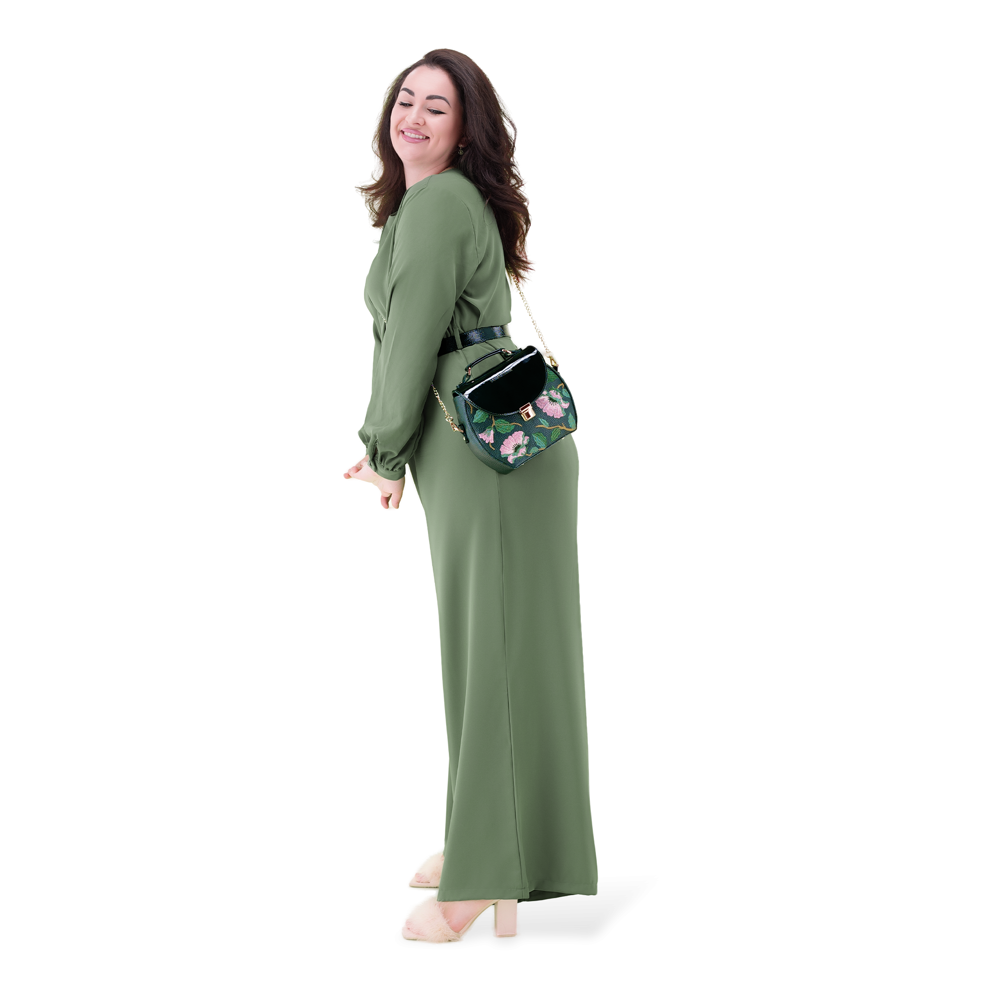 Ema Lady D "DARK GREEN"