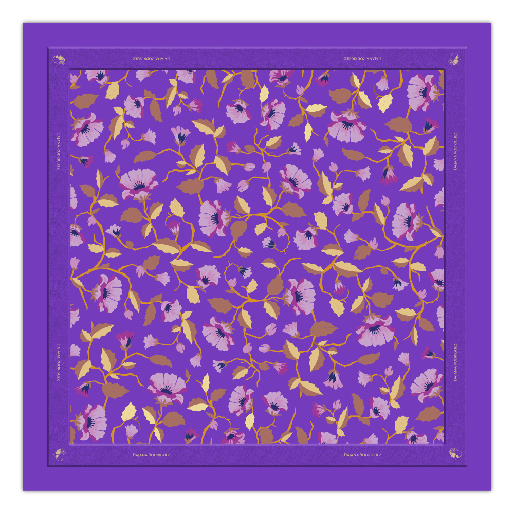 Scarf Athos "DARK PURPLE"