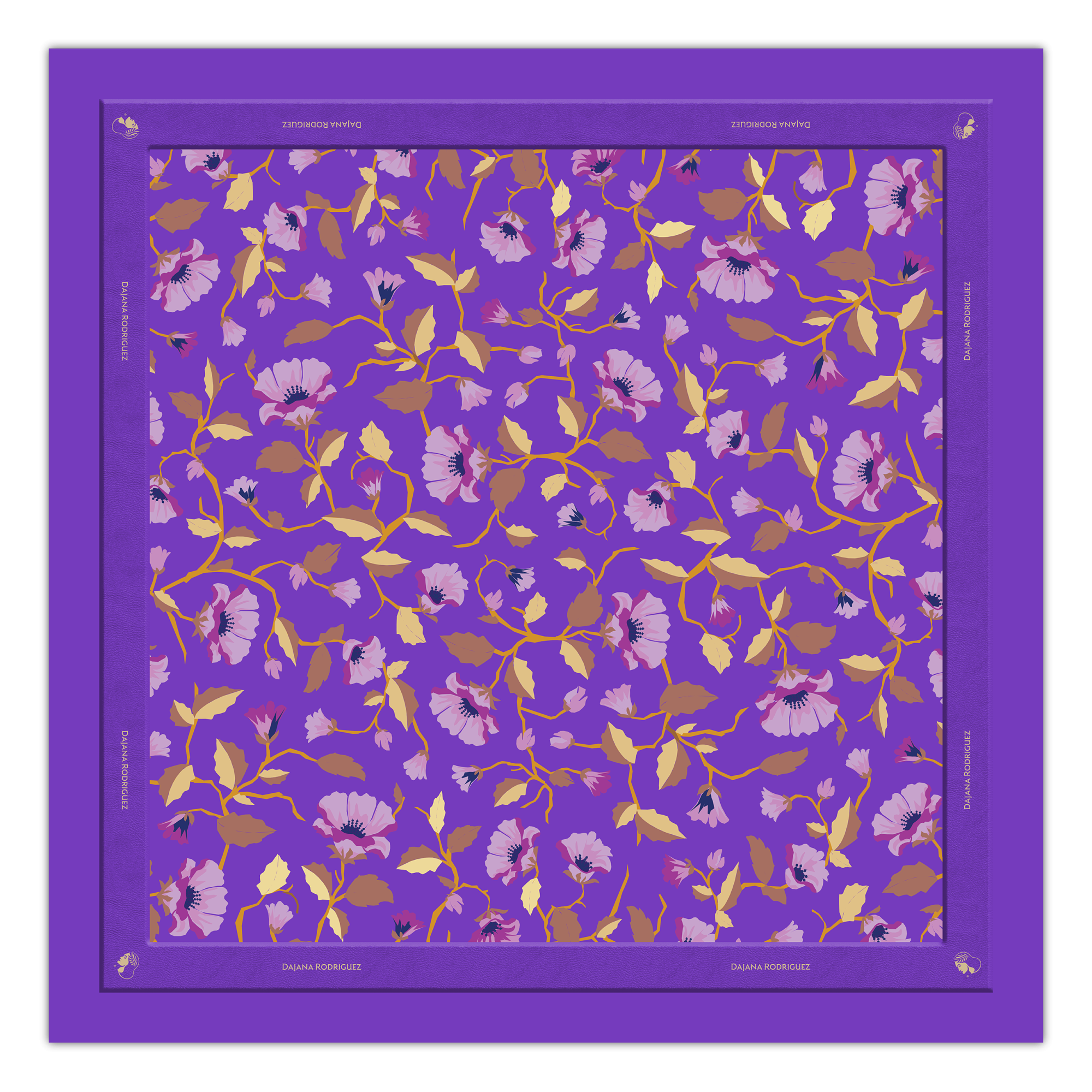 Bufanda Athos "MORADO OSCURO"