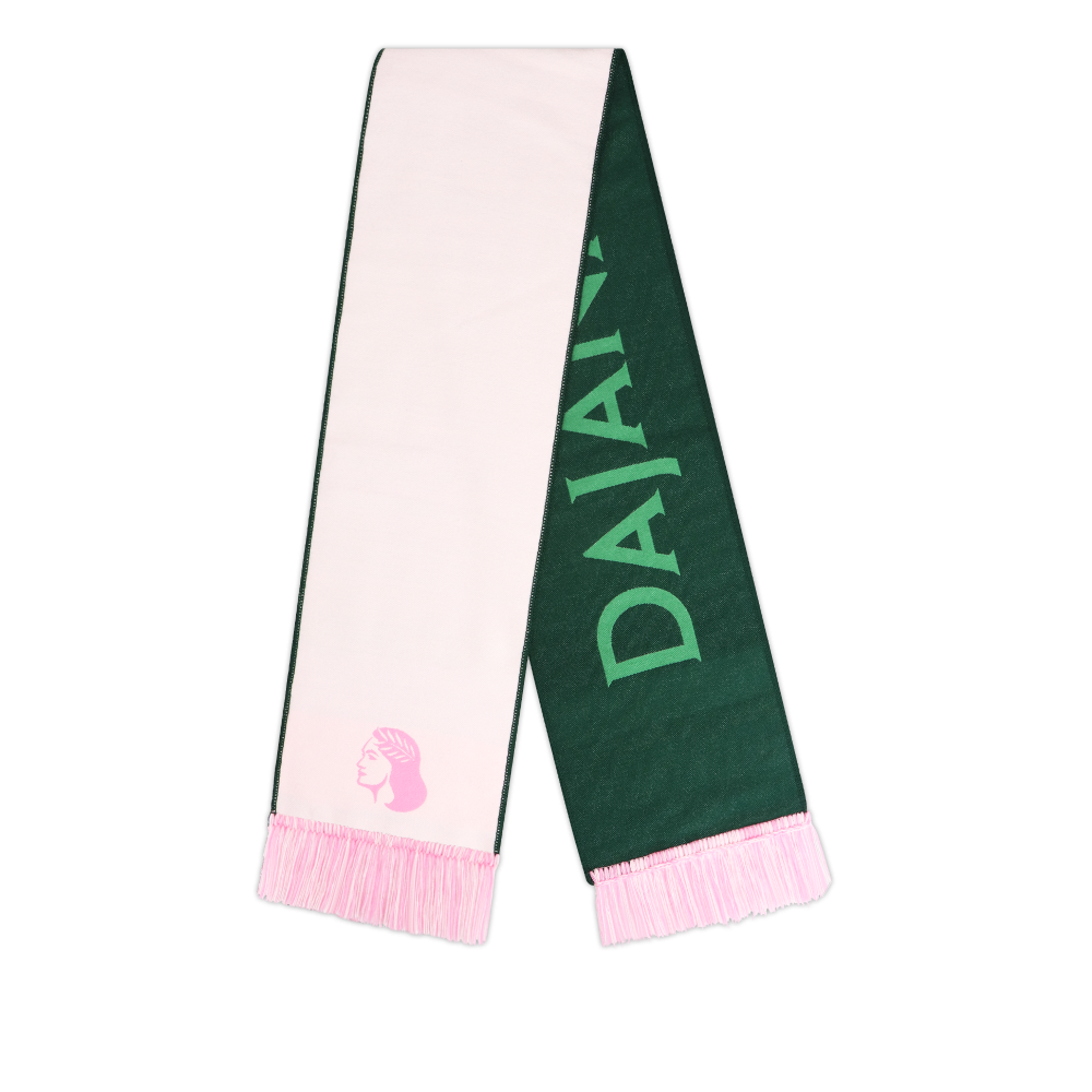 Scarf Lady D "DARK GREEN" 