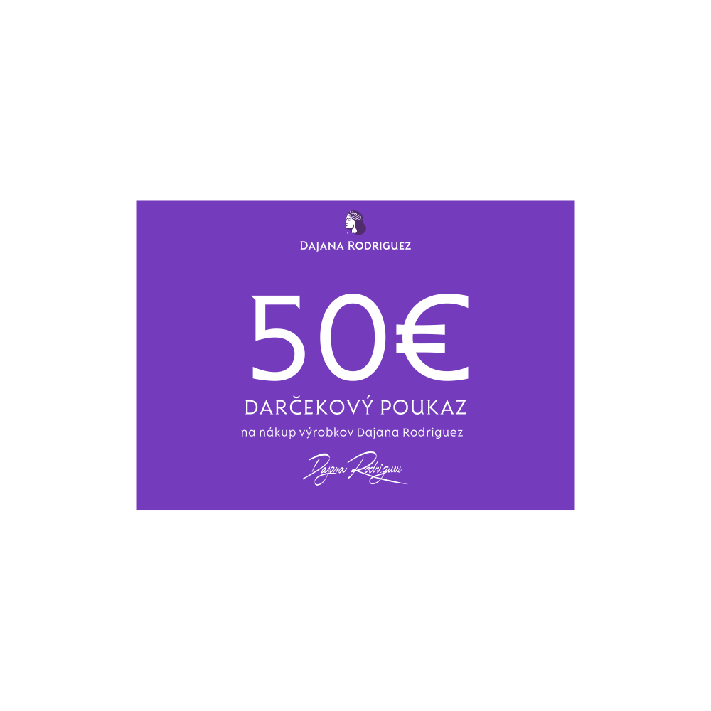DÁRKOVÝ POUKAZ 50 €