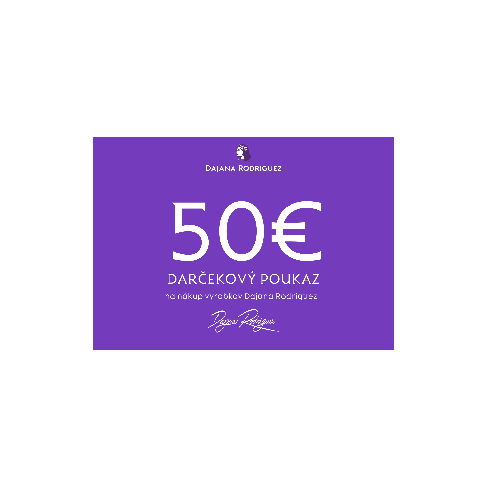 Darčekový poukaz 50€