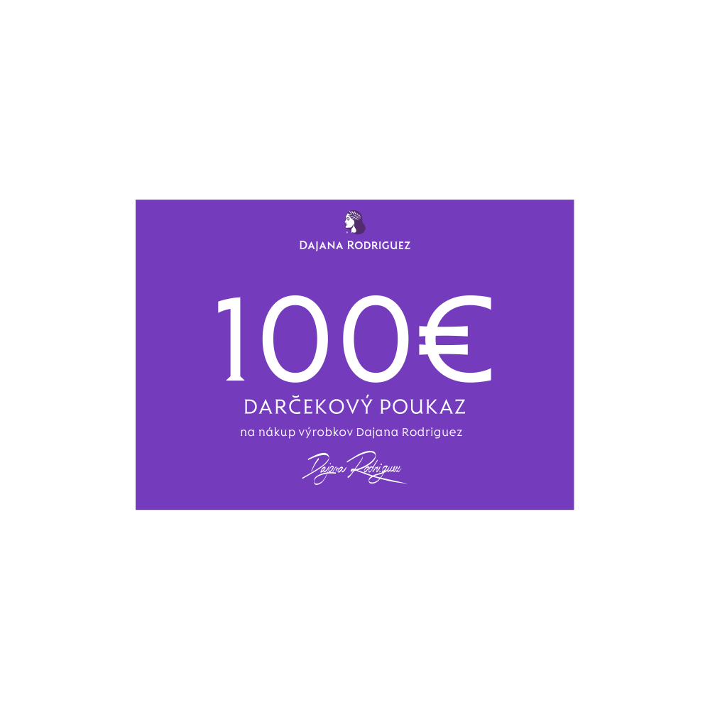 DÁRKOVÝ POUKAZ 100 €