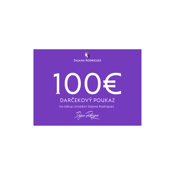Darčekový poukaz 100€