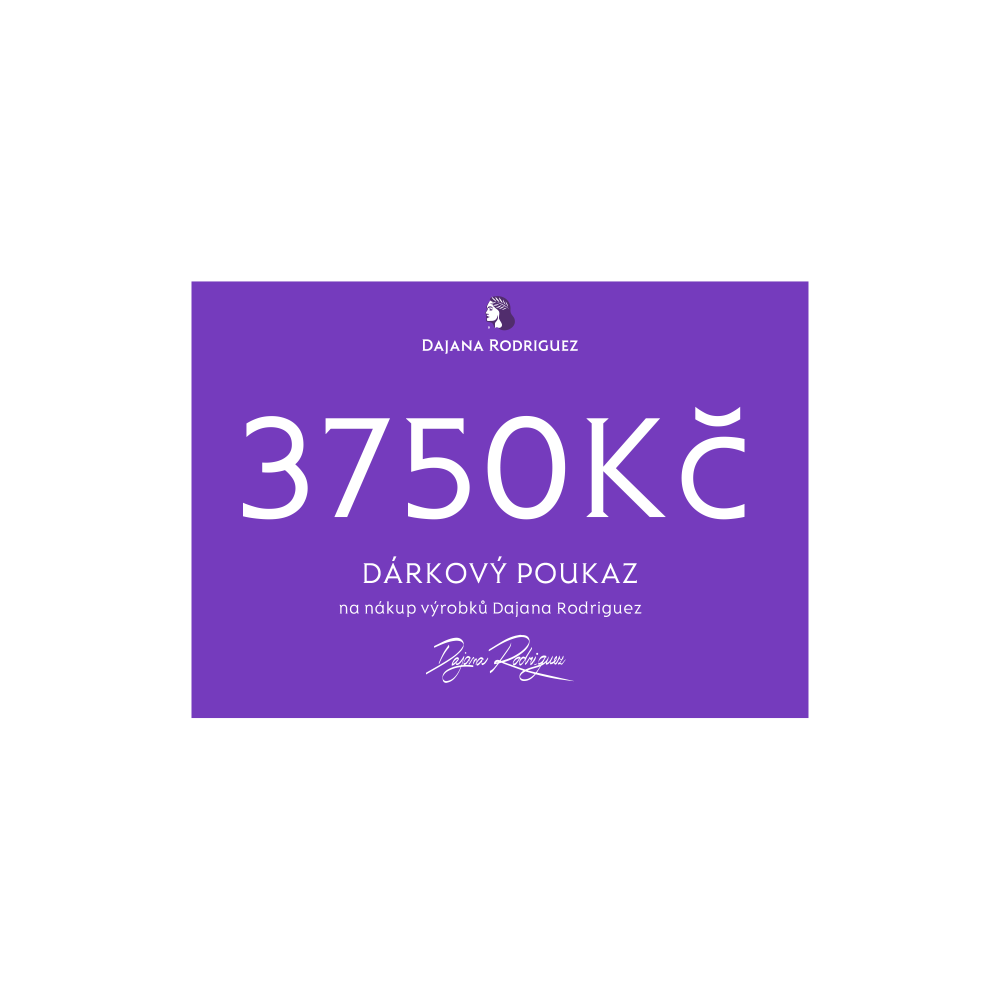  Dárkový poukaz 3 750 Kč