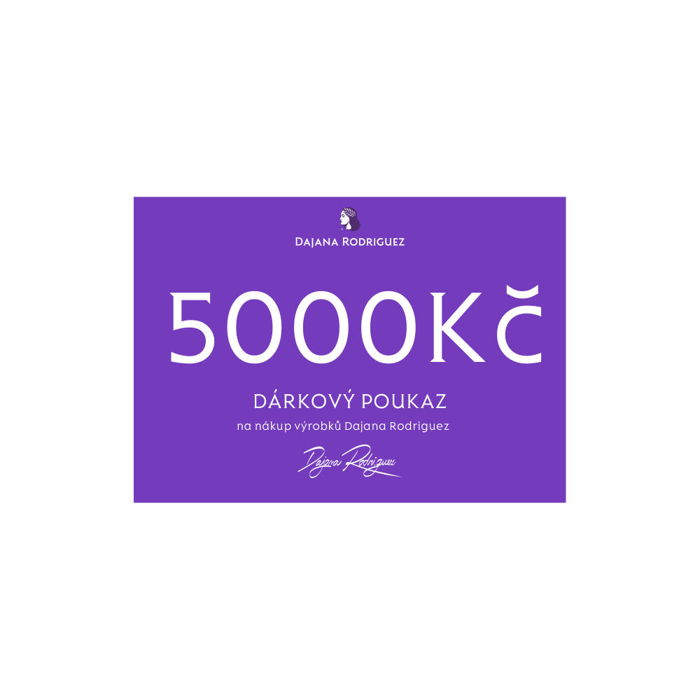Dárkový poukaz 5 000 Kč