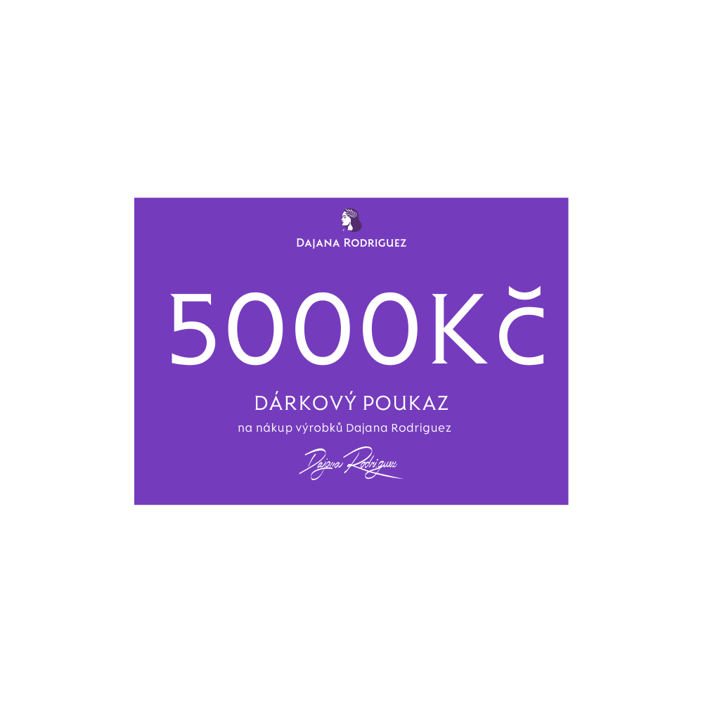  Dárkový poukaz 5 000 Kč