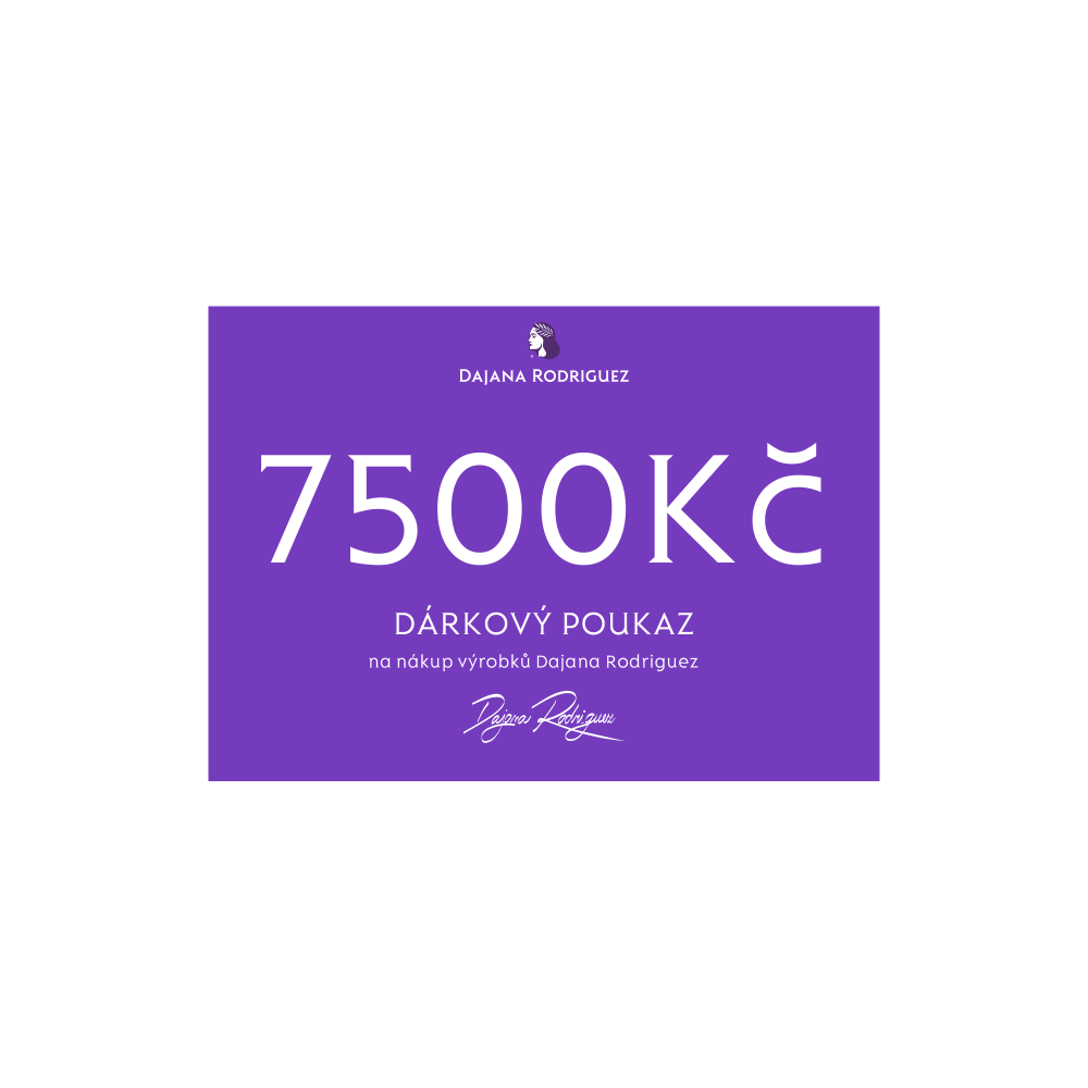  Dárkový poukaz 7 500 Kč