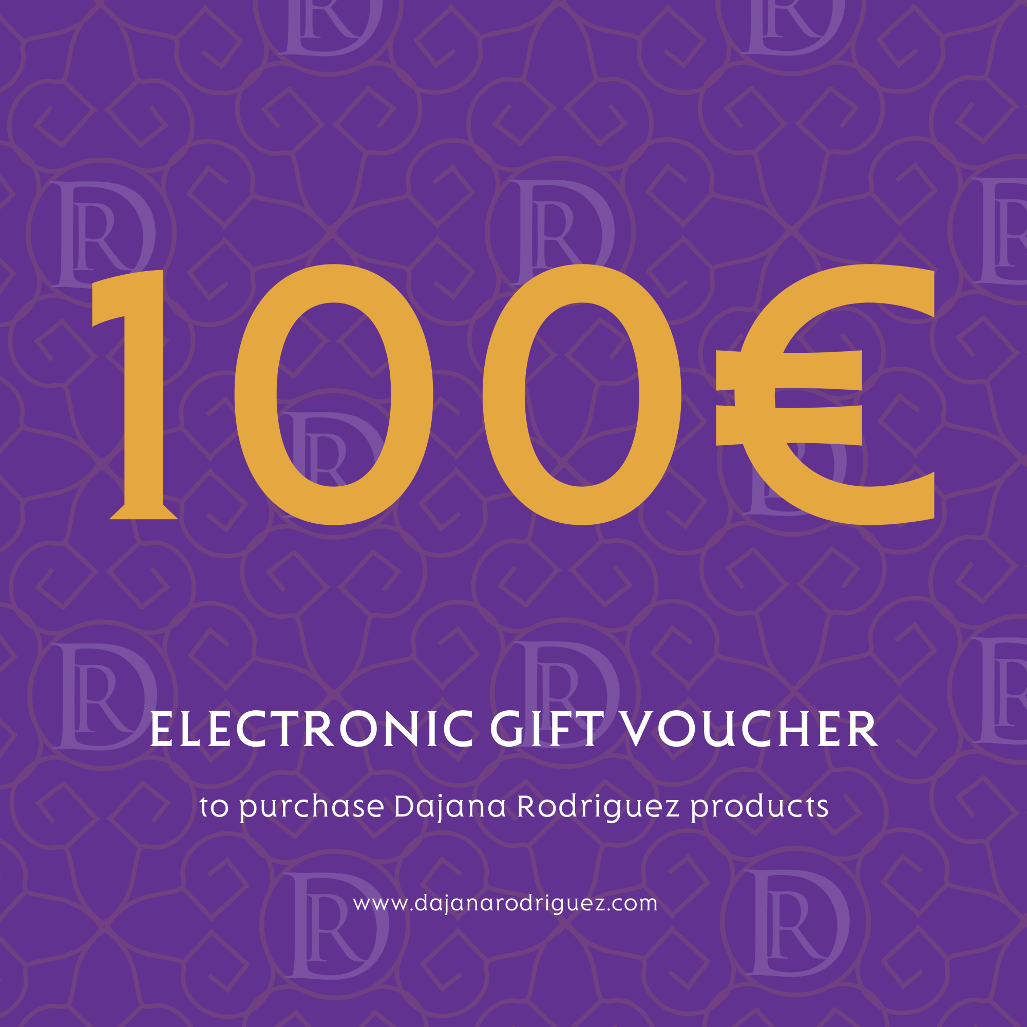 Electronic gift voucher for 100 €