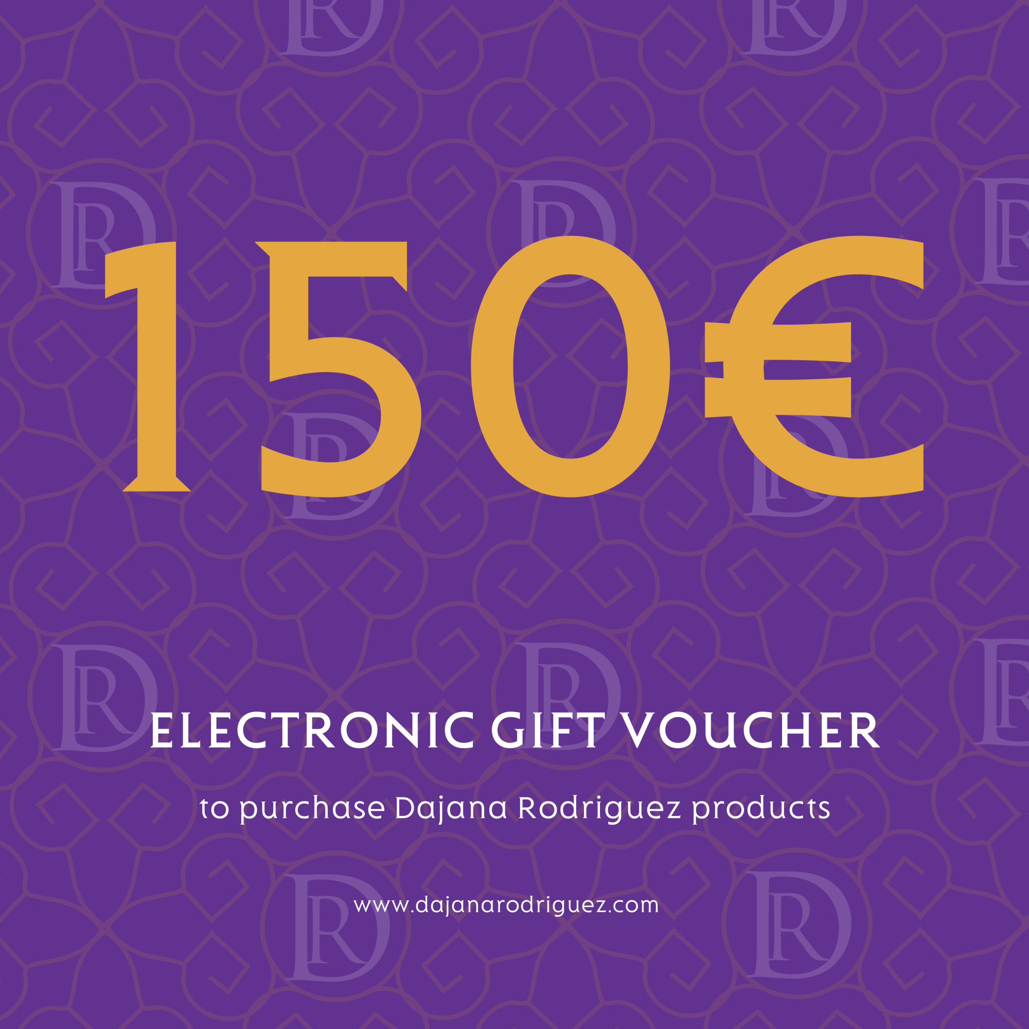 Electronic gift voucher for 150 €