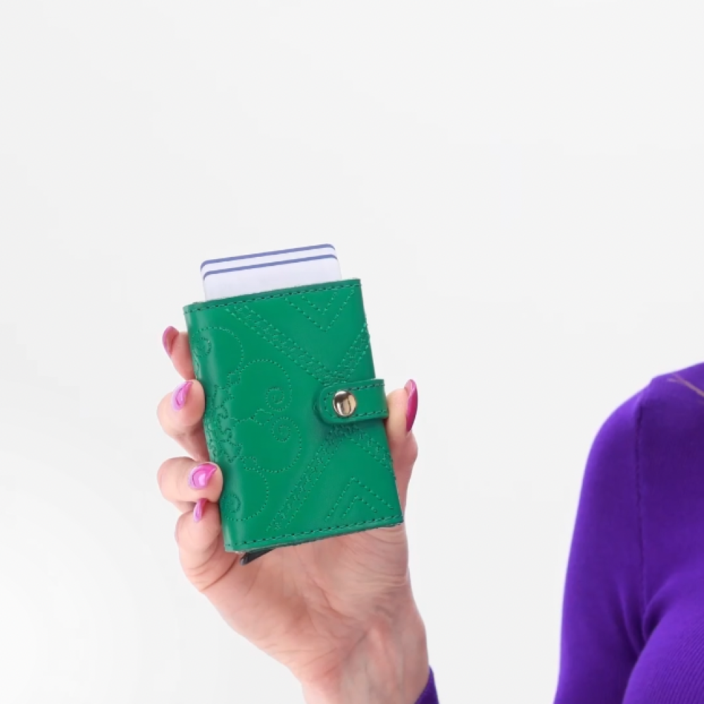 Cardholder Rio "ZELENÝ" video