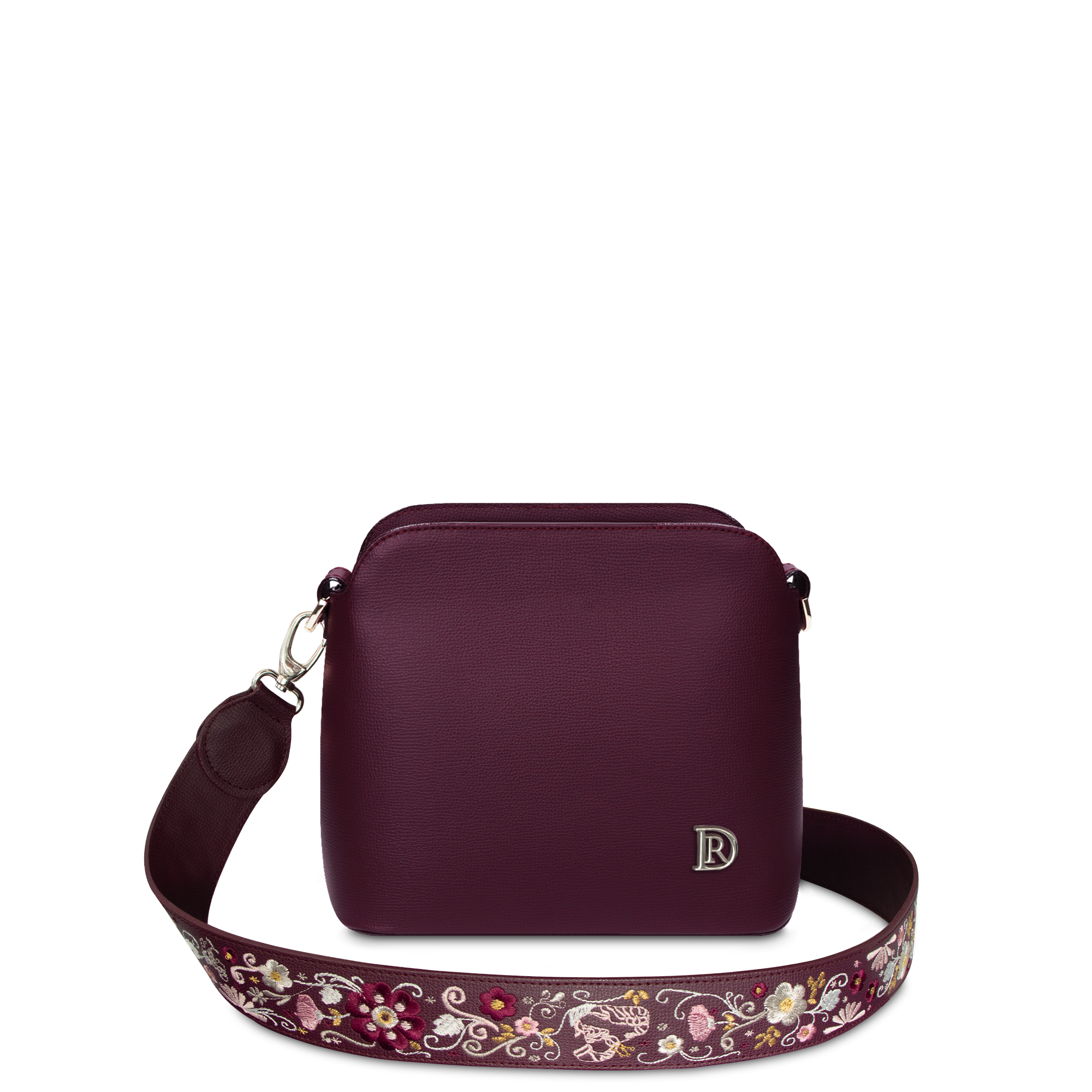 Mia Folk Strap Cardinal Silver