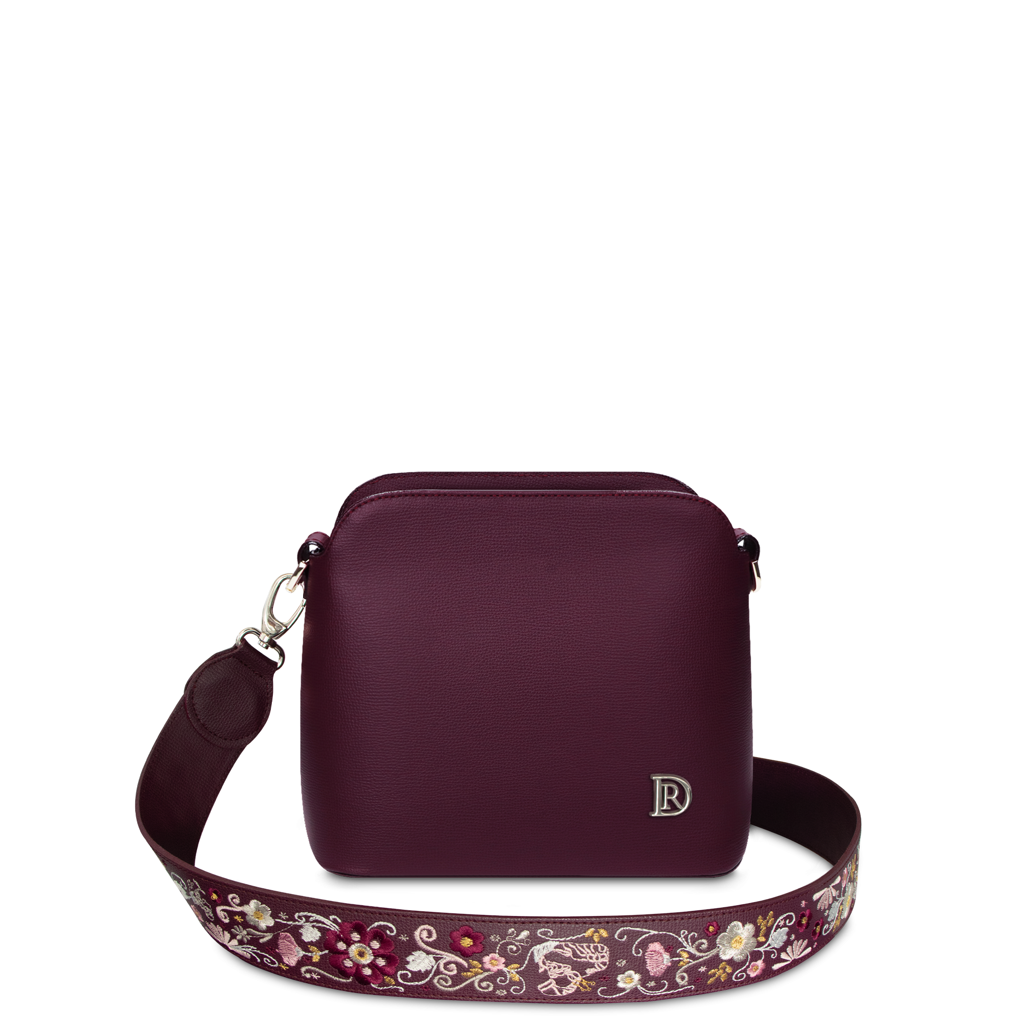 Mia Folk Strap Cardinal Silver