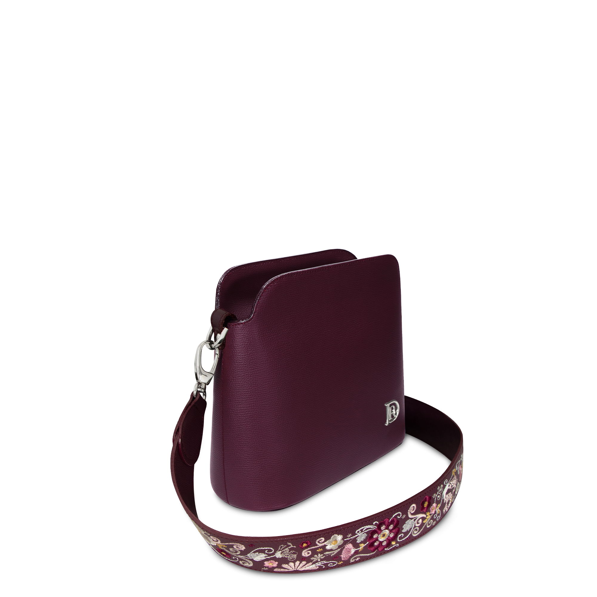 Mia Folk Strap Cardinal Silver