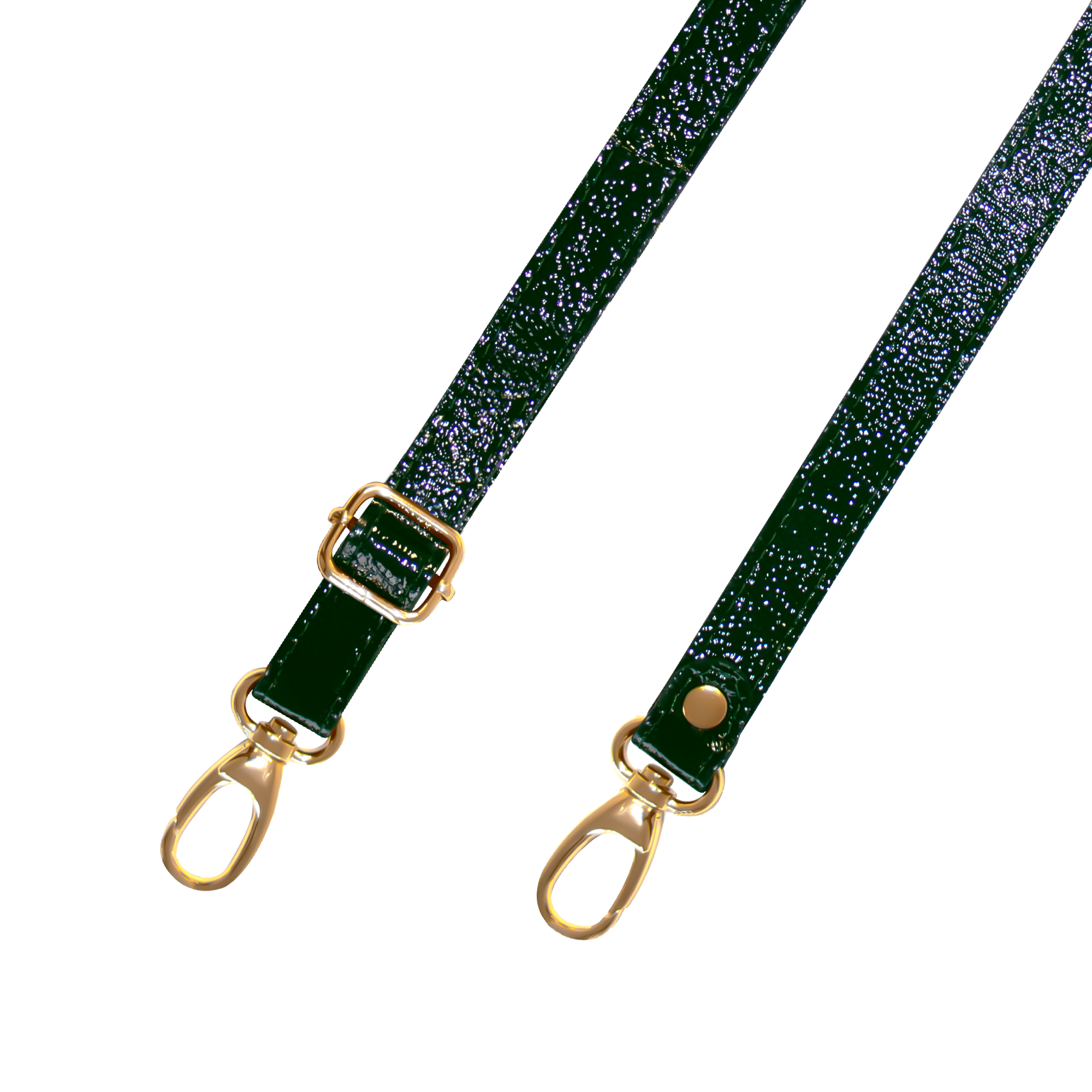 Popruh regulovatelný Lady D Zlatý