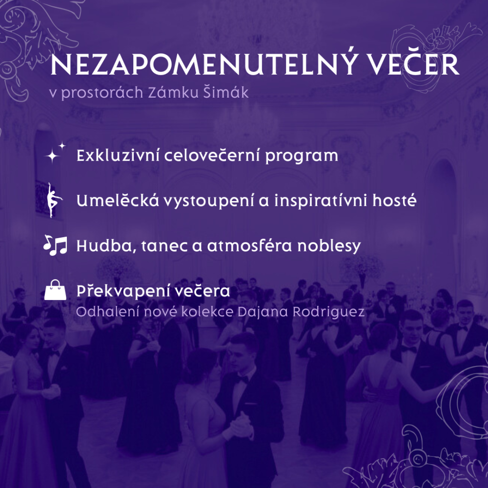 Klasická vstupenka na Ples Dajana Rodriguez