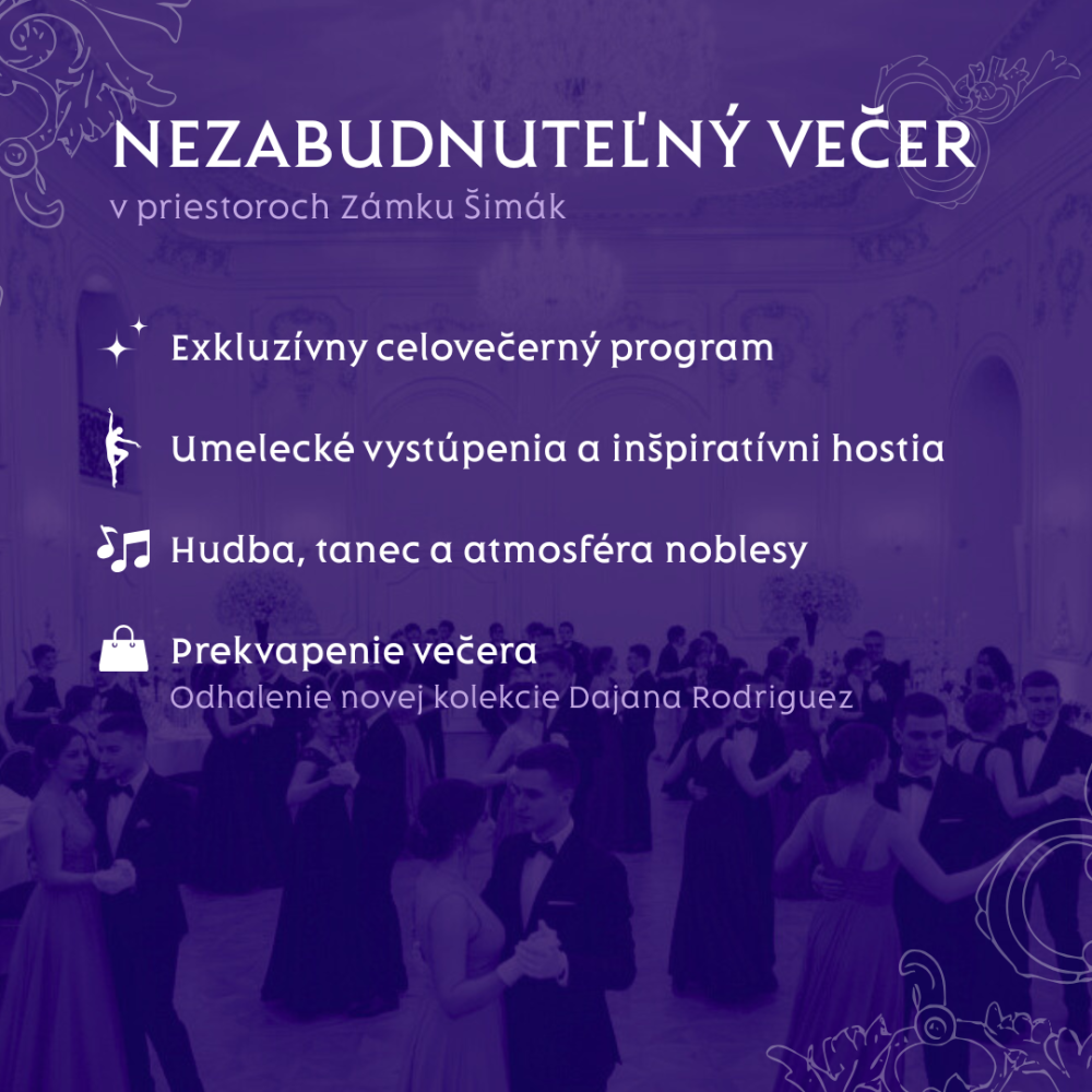 Klasická vstupenka na Ples Dajana Rodriguez