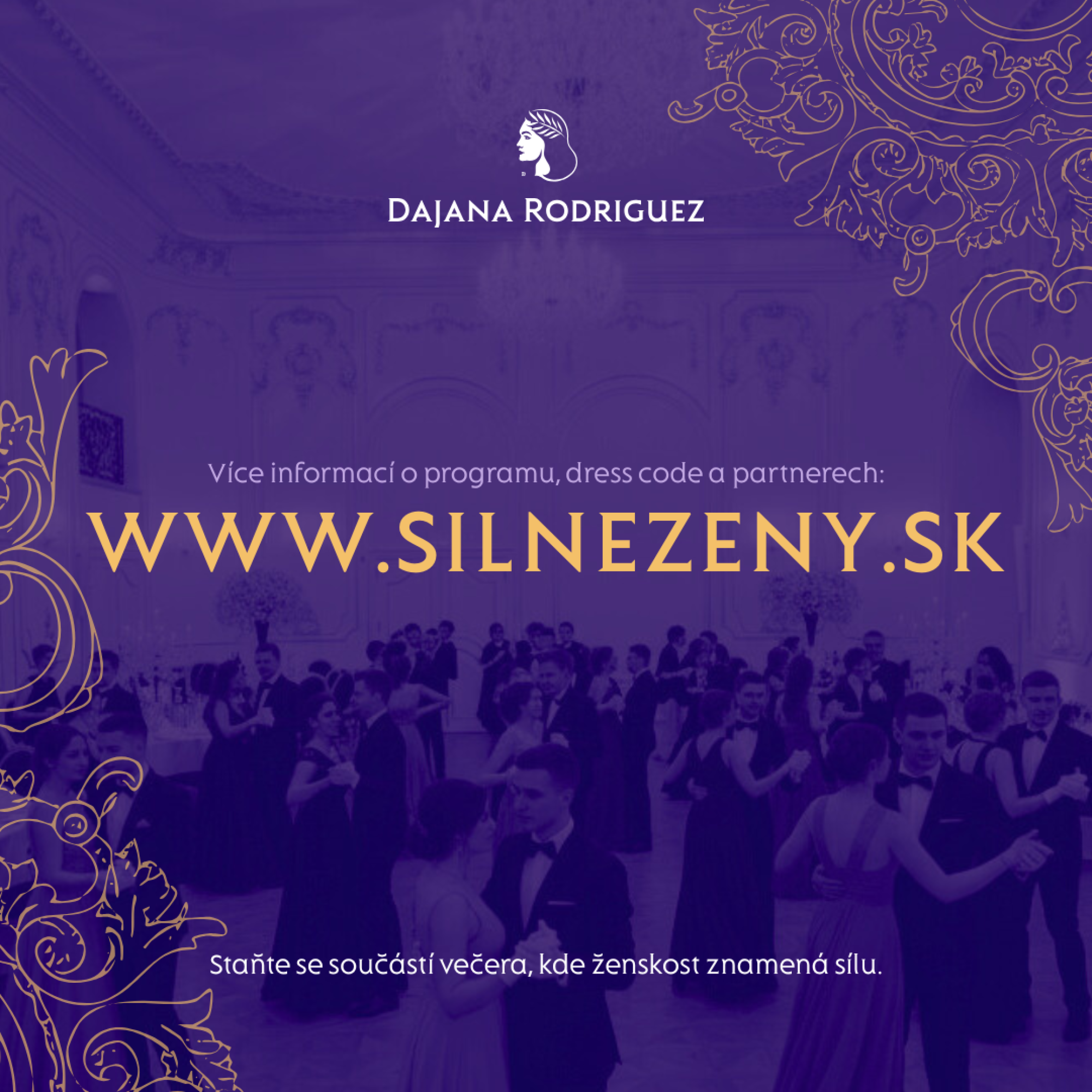 VIP vstupenka na Ples Dajana Rodriguez