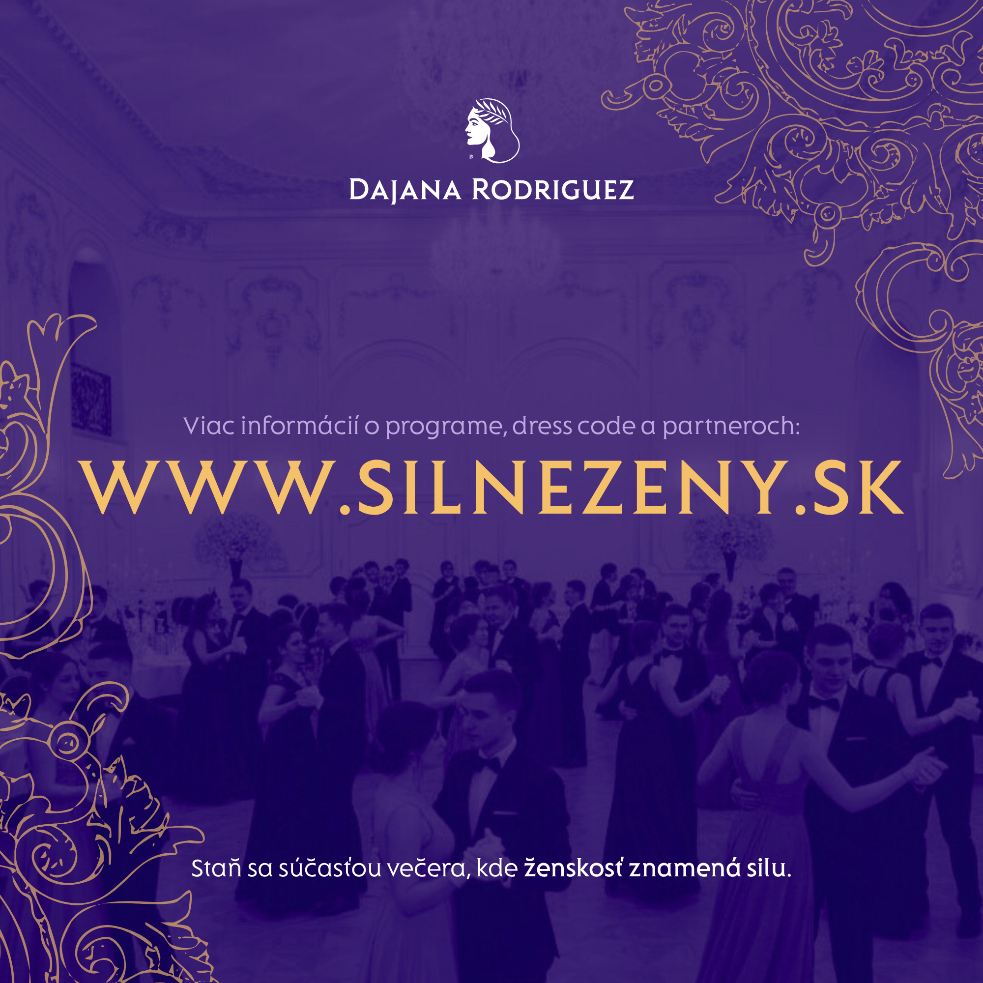 VIP vstupenka na Ples Dajana Rodriguez