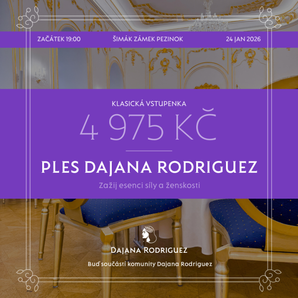 Klasická vstupenka na Ples Dajana Rodriguez
