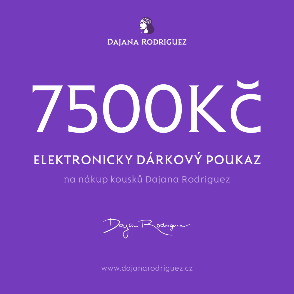 Elektronický dárkový poukaz na 7 500 Kč