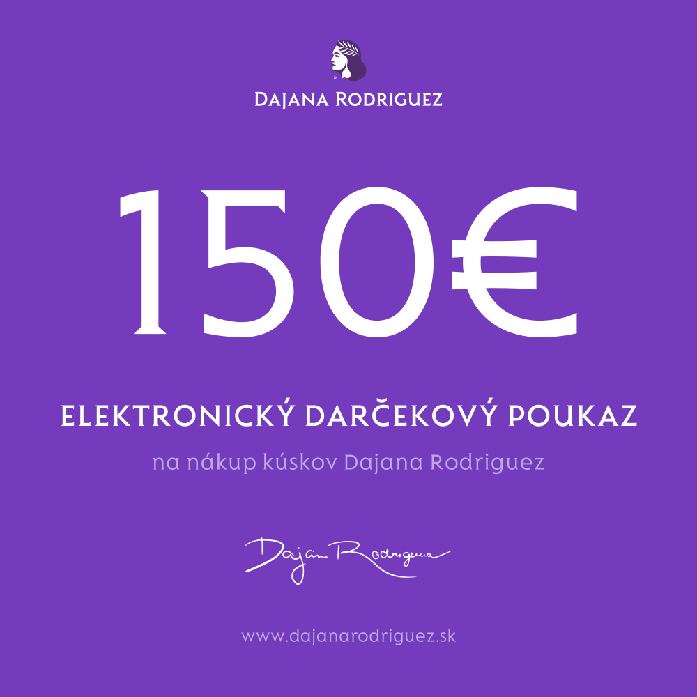 Elektronický darčekový poukaz na 150 €