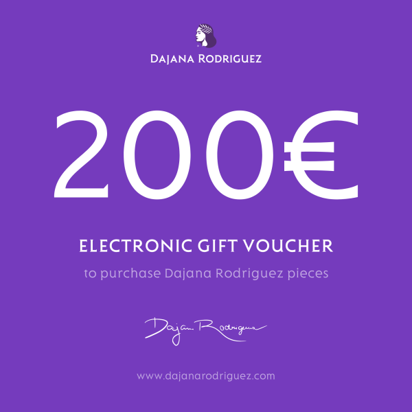 Electronic gift voucher for 200 €