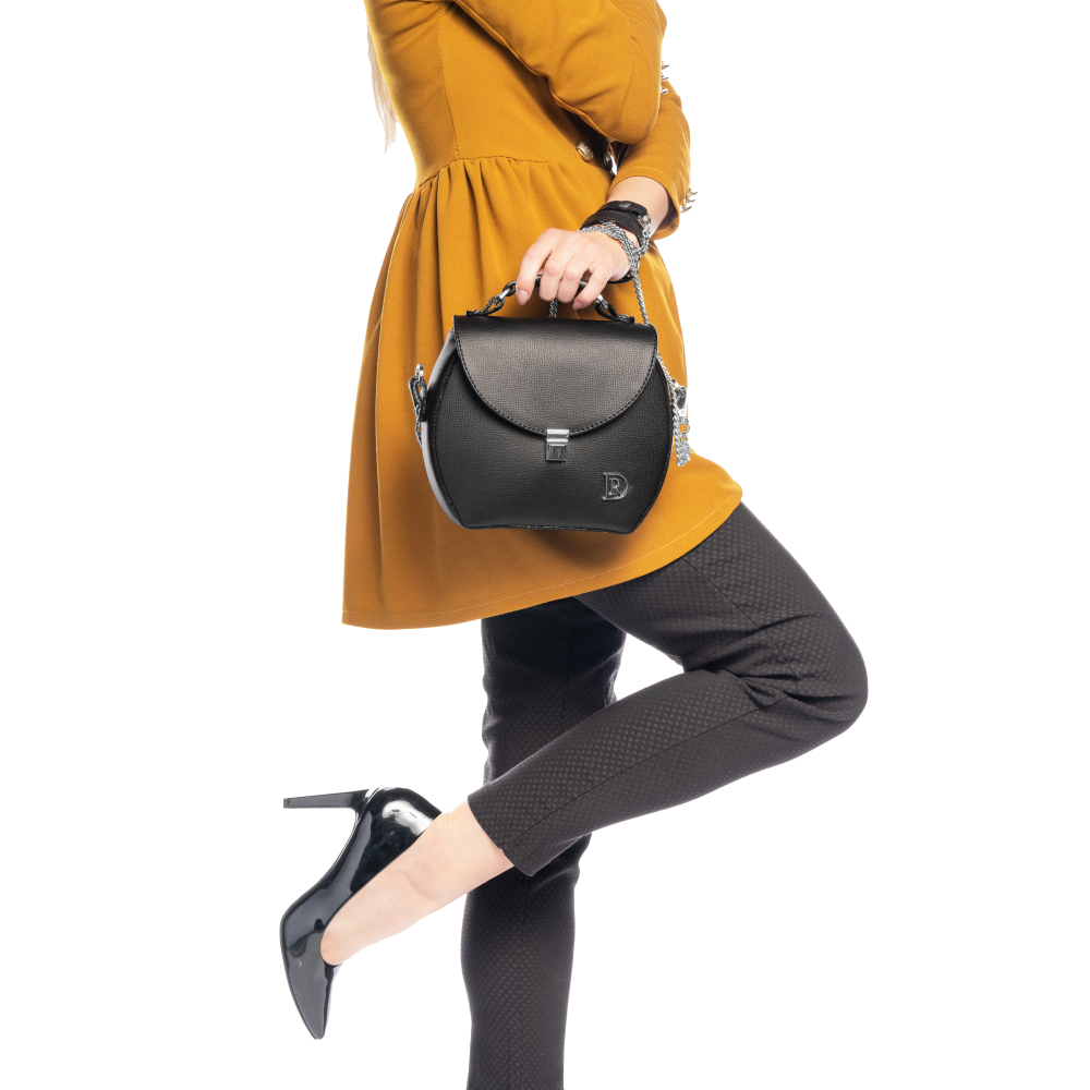 Ema Bohemian "NERO" Strieborná