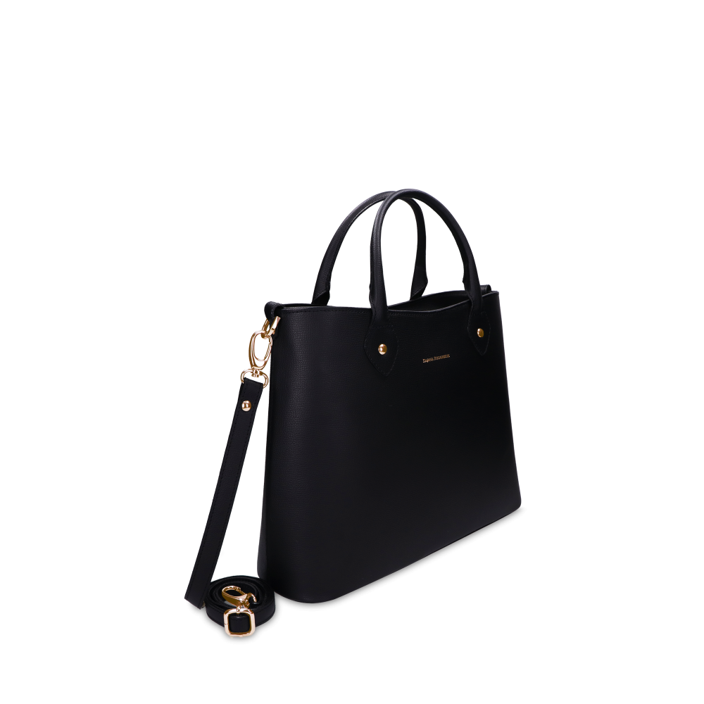 Clementine Medium Bohemian "NERO" Gold