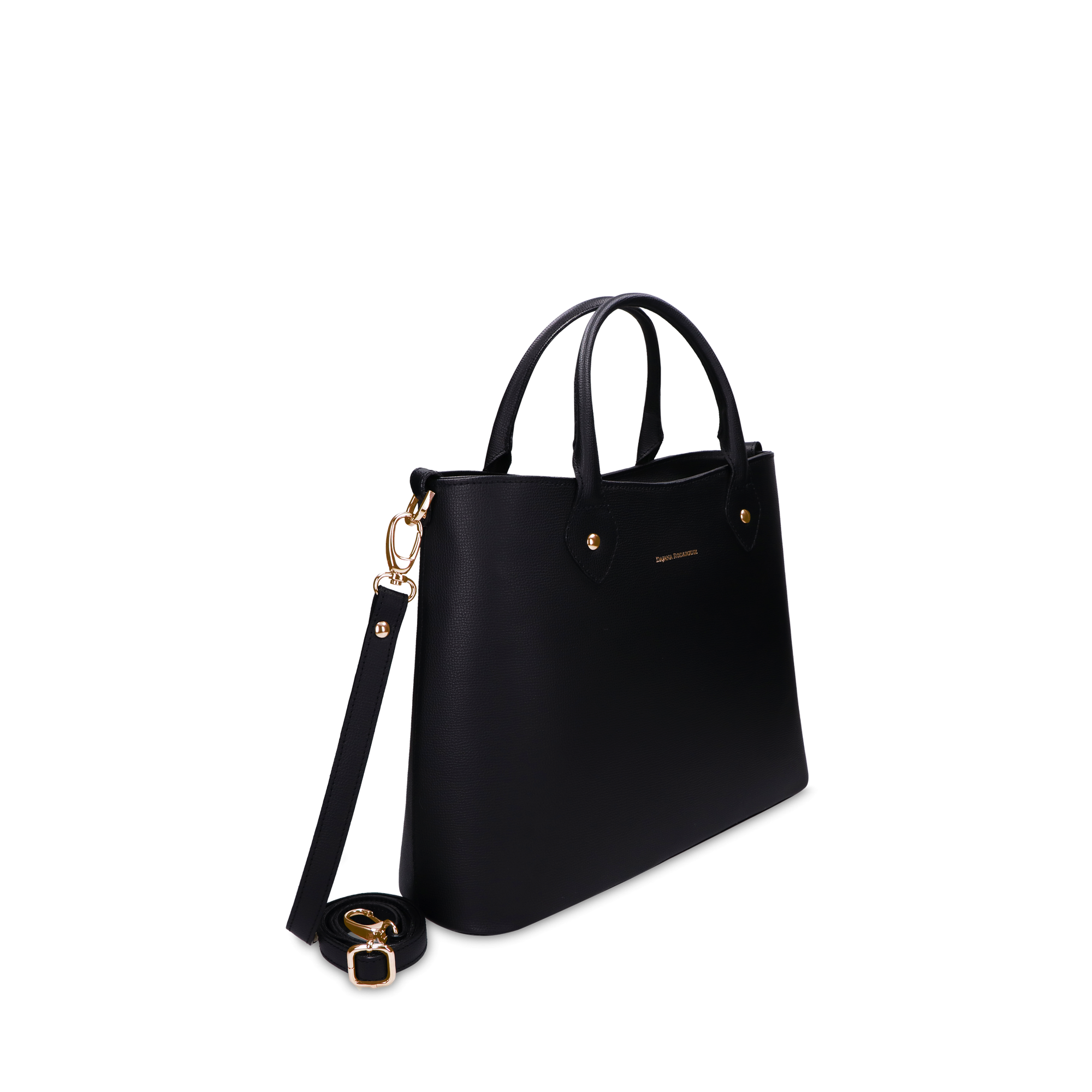 Clementine Medium Bohemian "NERO" Gold