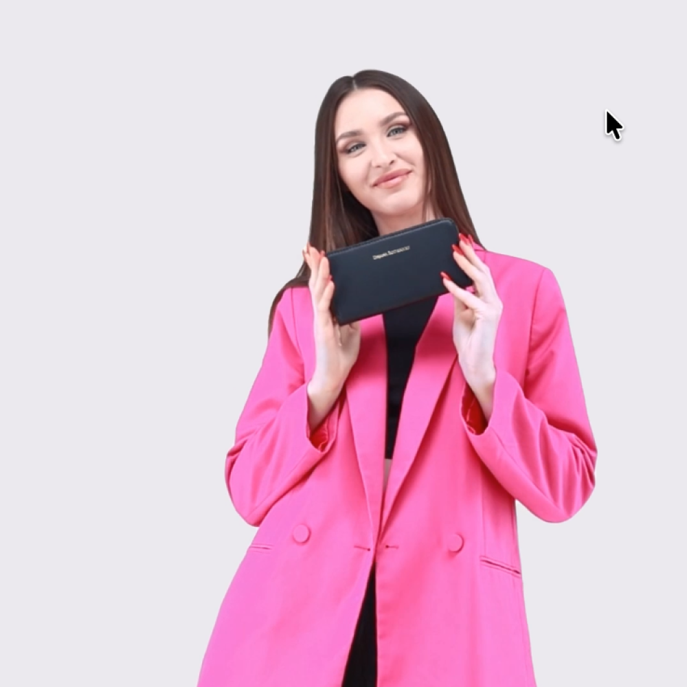 Ariana Bohemian "NERO" GOLD wallet video