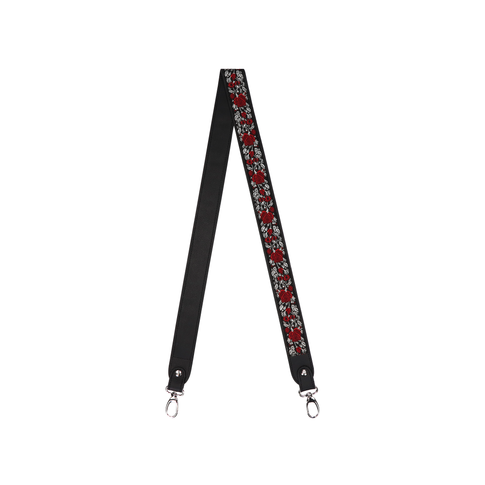  Popruh II Bohemian "NERO" Stříbrná