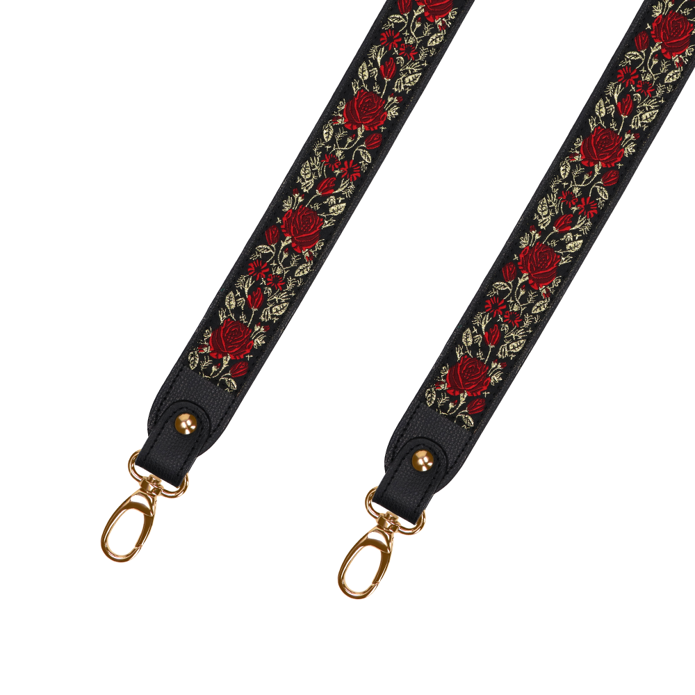 Popruh II Bohemian "NERO" Zlatá